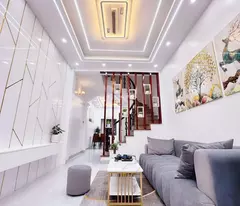 house for sale dinh cong thuong 48m2 x 4t 5br car parking gate full interior 9.x billion house built by the people