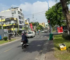 house for sale, dong den frontage - near bau cat park, 9.1x31m, level 4 - ready to build, 42 billion