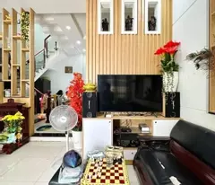 house for sale duong duc hien, tan phu - 64m (4.3x14) book a4 - 3 floors - hxh - only 4 billion