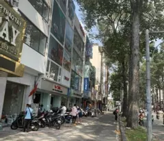 house for sale facing nguyen thai binh, district 1. area: 4mx20m. construction: 1 basement + 7 floors. price 45 billion