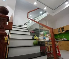 house for sale facing the street - binh hung hoa a - 2 floors reinforced concrete - 3 bedrooms.