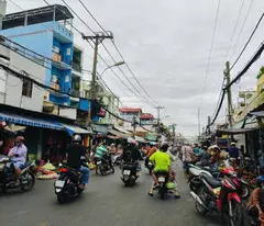 house for sale front for business at bui minh truc morning market ward 5 q8 - 4x32 - additional 16 billion.