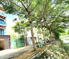house for sale front front - river view on pham huu lau street with elevator - 16 billion.