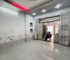 house for sale front, price in alley - car access to house - right at go vap market - vip area, ward 4 only