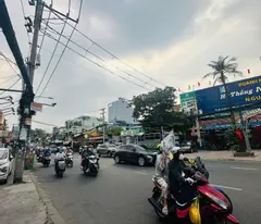 house for sale, frontage of xo viet nghe tinh - ung van khiem, 620m2, rear hatch 18m, level 4, 96 billion.