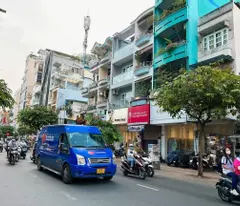 ** house for sale frontage on tran binh trong street 1 ground 3 floors (10x20) cash flow 180 million/month