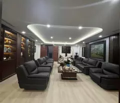 house for sale hanoi street front - office building 9 with 1 cellar - sidewalk - cash flow 400 million/month - square windows.
