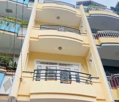 house for sale high front front view next to the park - 4 new floors for entry only - 64m2 - only 13.5 billion