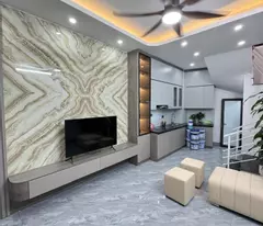 house for sale hoang hoa tham, ba dinh, car garage, sidewalk corner lot, 45m2, 6 elevator floors, approximately 14 billion