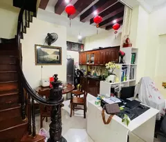 house for sale hoang hoa tham, tay ho, building 40m2 4 floors - 4m frontage - 2 open side - free full interior