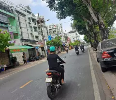 house for sale immediately tan hung ward police - tran xuan soan, district 7 - car parking door, 4.4m wide and 18m long - price