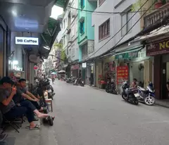 house for sale in an duong, tay ho. 68m 3 floors 4m mt - beautiful location - front of the house shown turn-