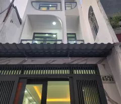 house for sale in au duong lan, district 8, fully furnished, 4 floors, 36m², private book, only 6.49 billion
