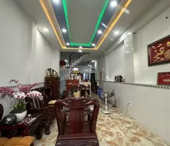 house for sale in binh tan - bordering district 6 - provincial road 10, pine truck - 80m2 - 4 beautiful new floors - slightly 6 billion
