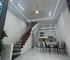 house for sale in bui xuong trach, dinh cong thuong - 34m beautiful new 4-storey car garage as shown 4.95 billion
