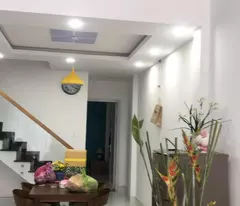 house for sale in car alley, go vap ward 3, 4x13m, 1t1l