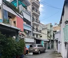 house for sale in car alley le quang dinh, go vap, 60m², 4 floors, 5 bedrooms, income 25 million/month, slightly 6 billion