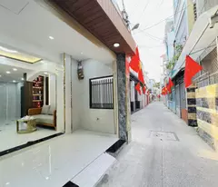 house for sale in car alley le van sy, ward 11, phu nhuan - modern smart home - 4 floors rc - nearly 40m²