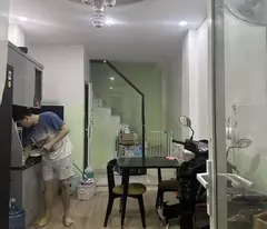 house for sale in car alley near an duong vuong street, 3 floors, 3.2 x 7m, price only 4 billion