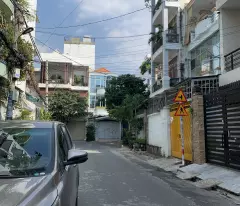 house for sale in car alley, truong chinh street, tan binh district, area: 7mx16m, area: 4 floors,, price: 12.5 billion