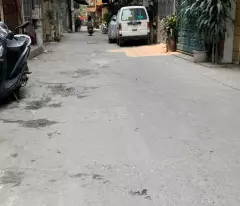 house for sale in cau lu - kim giang, car elevator parking door, corner lot, thong lane, area 38.2m, price 7.48 billion