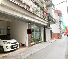house for sale in co linh-dam quang trung, 75m x 4 floors, frontage 9m, garage, business