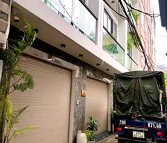 house for sale in dam quang trung long bien - 5 floors - new construction - full furniture - 30m to avoid cars