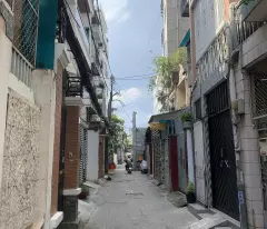 house for sale in district 10, cach mang thang 8 street, 42m2, level 4, 4m alley, 6 billion