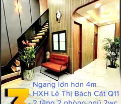 house for sale in district 11 - le thi bach cat social history - 4.2m horizontal: approximately 3 billion - full interior. contact: 0933910039