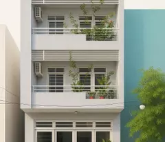 house for sale in district 3 - le van sy - car alley 8 meters - square window 5x7.5m - 5 floors - price 15.6 billion