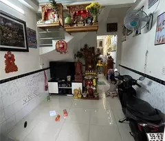 house for sale in district 7, 2 always front, dt24m2 near tan quy market