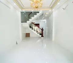 house for sale in district 8, 5 meter alley, 5 floors, 6 bedrooms, existing, no planning, fully completed, price 5.4 billion