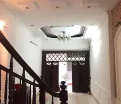 house for sale in doan ke thien subdivision 54m2 x 4 floors, car entrance, sidewalk, price 16 billion