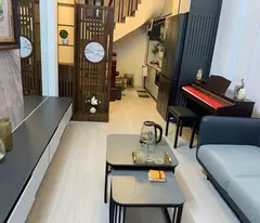 house for sale in doi can, ba dinh, 2 open spaces, 3-story alley, 34m2, 5 floors, free furniture, only 9.35 billion
