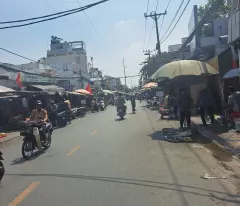 house for sale in front of bong sao alley, district 8 - near bui minh truc morning market, nhi thien duong bridge, medical station,