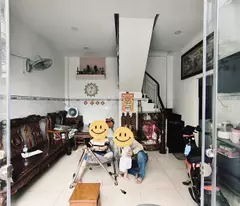 house for sale in front of le quat residential area, tan thoi hoa, tan phu, 73m2, 2 floors, width 8.6m