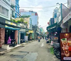 house for sale in front of xom chieu hamlet - assigned to nguyen tat thanh, district 4, 10x45m, 2 old floors, 75.5 billion.