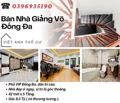 house for sale in giang vo street, corner lot location, owner's red book, 42mx5t, price: 8.5 billion, contact: 0396935190.