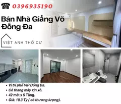 house for sale in giang vo street, new house, open lane, elevator, 42mx5t, price: 10.3 billion, contact: 0396935190.