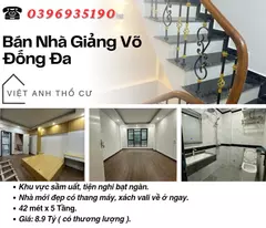 house for sale in giang vo street, new house with elevator, 20m from car, 42mx5t, price: 8.9 billion, contact: 0396935190.