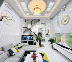 house for sale in go vap - beautiful house, 4 floors, hxh - price 6t5 (tl)