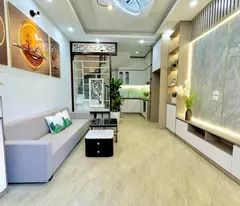 house for sale in goc de lane, hoang mai, 30m, 5 floors. price: 5.86 billion