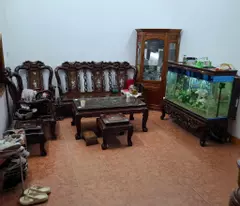 house for sale in goc de minh khai lane, people build a three-story house 20m from the door to the car, 41m2, price 7.4 billion