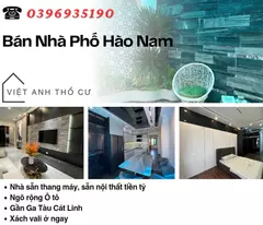 house for sale in hao nam, 7 elevator floors, car lane, price: 13.7 billion, contact: 0396935190.