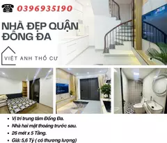 house for sale in hao nam dong da, reasonable price, 20 meters to street, 26mx5t, price: 5.6 billion, contact: 0396935190.