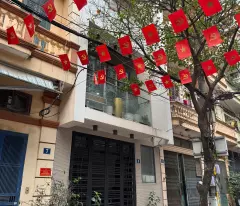 house for sale in hoang cau, dong da, car to door, business, 43m, 5 floors, 3.7m, 14.5 billion
