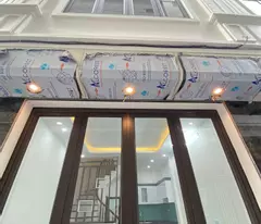 house for sale in hoang mai district, near den lu lake, wide lane, few steps to street, area 30m2 price 5 billion 8
