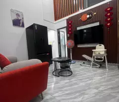 "house for sale in huong dien alley - 2 bedrooms, fully furnished, price 2 billion 450"