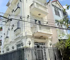 house for sale in huynh tan phat district 7 - 5.7x12m - 7-seater car sleeping in the house - 4 very beautiful floors - price only 6.7 billion