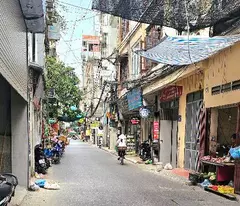 house for sale in kim giang, hoang mai, 6 floors elevator, car passing the house, 40m2, 10.5 billion (ctl)